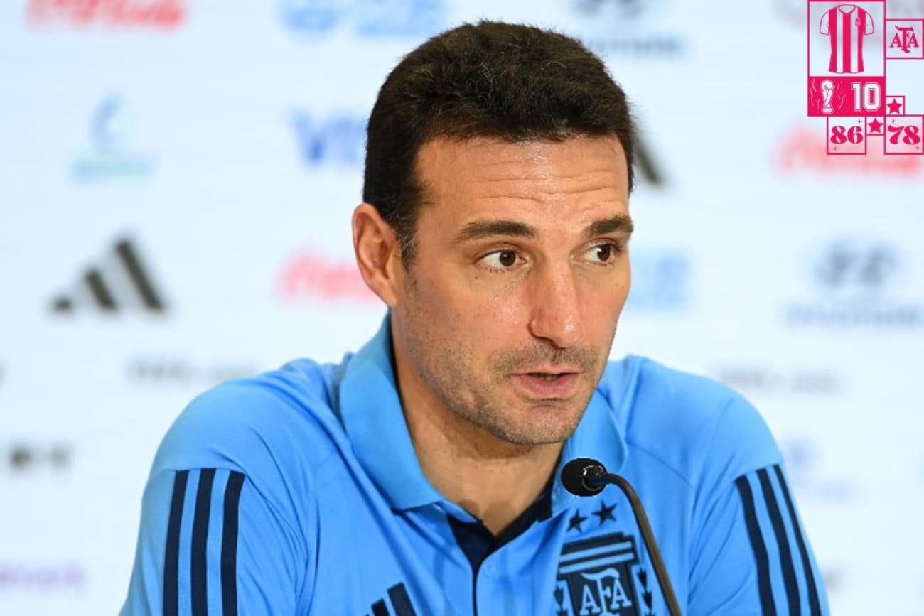 Lionel Scaloni palpitó la previa del duelo de octavos de final ante Australia (AFA)