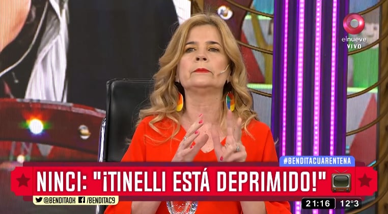 Mercedes Ninci también forma parte de Bendita, el programa de Beto Casella.