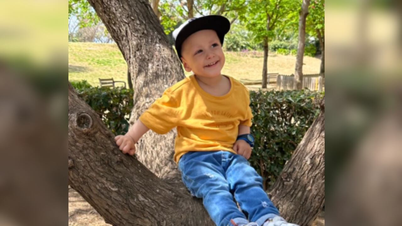 Beni, el pequeño mendocino está feliz tras su recuperación