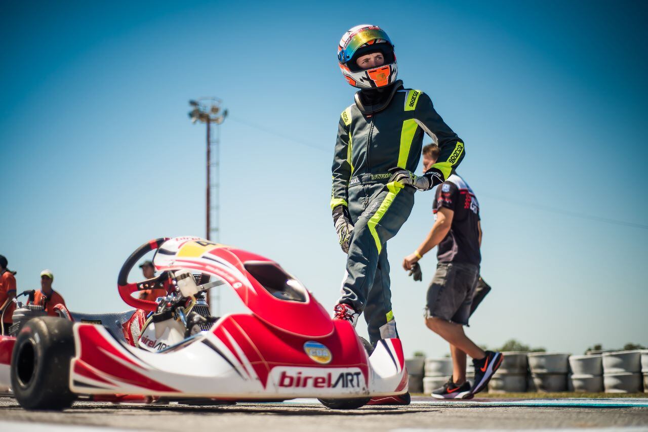 Fausto Arnaudo piloto de Karting de Arroyito 2023