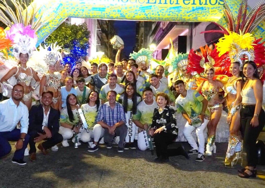 Presentaron el Carnaval de Concordia en Capital Federal.