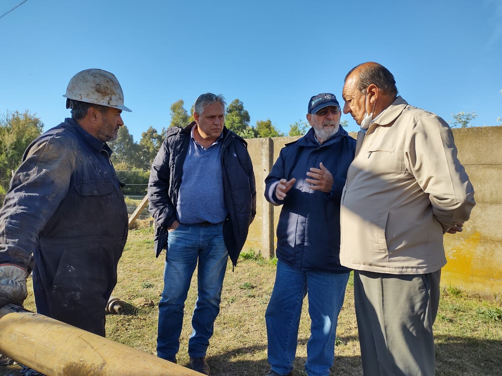 Comenzó la perforación de uno de los nuevos pozos de agua