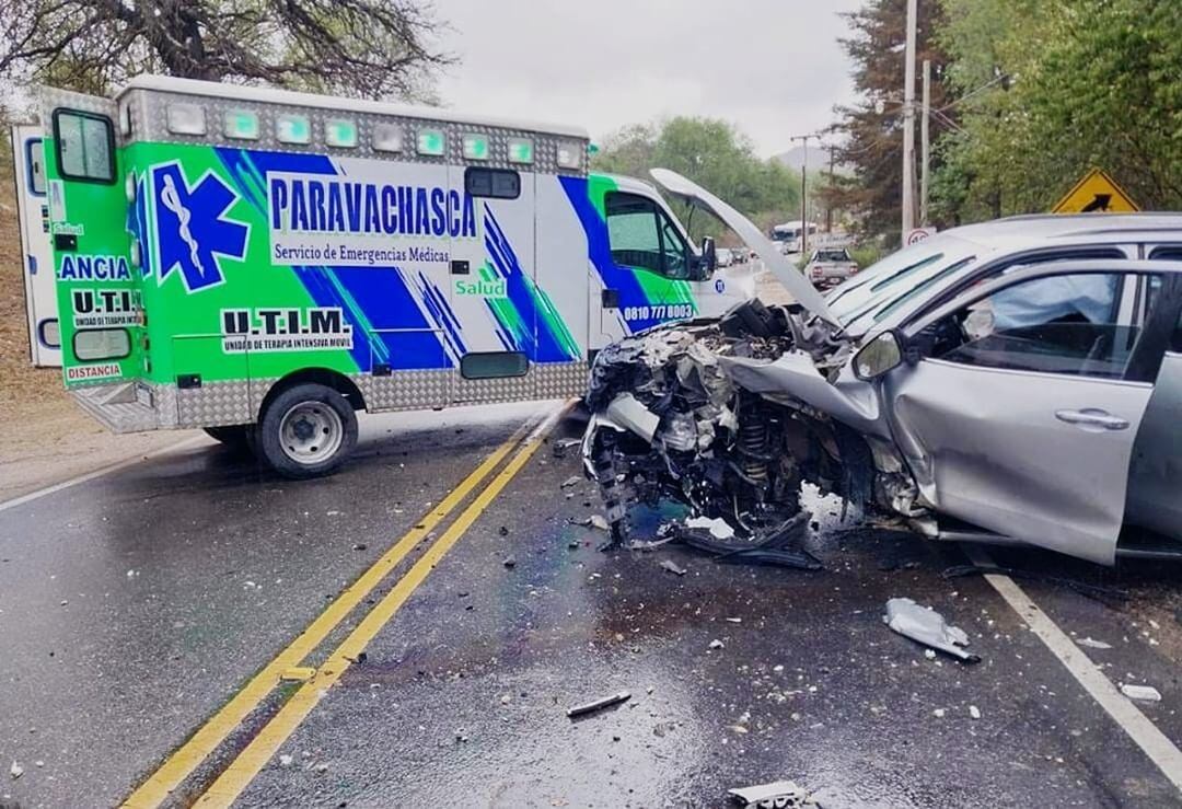 Lo protagonizó una Toyota Hilux y un Ford Focus.