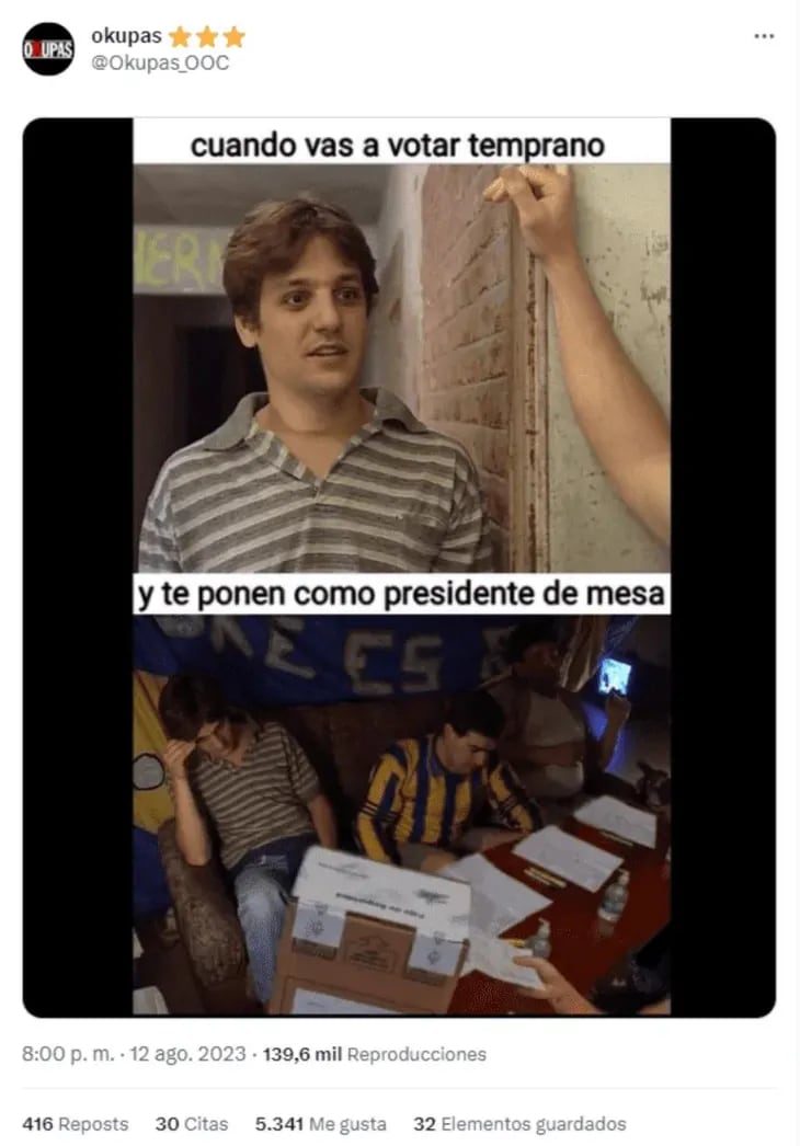 los mejores memes de las Elecciones 2023