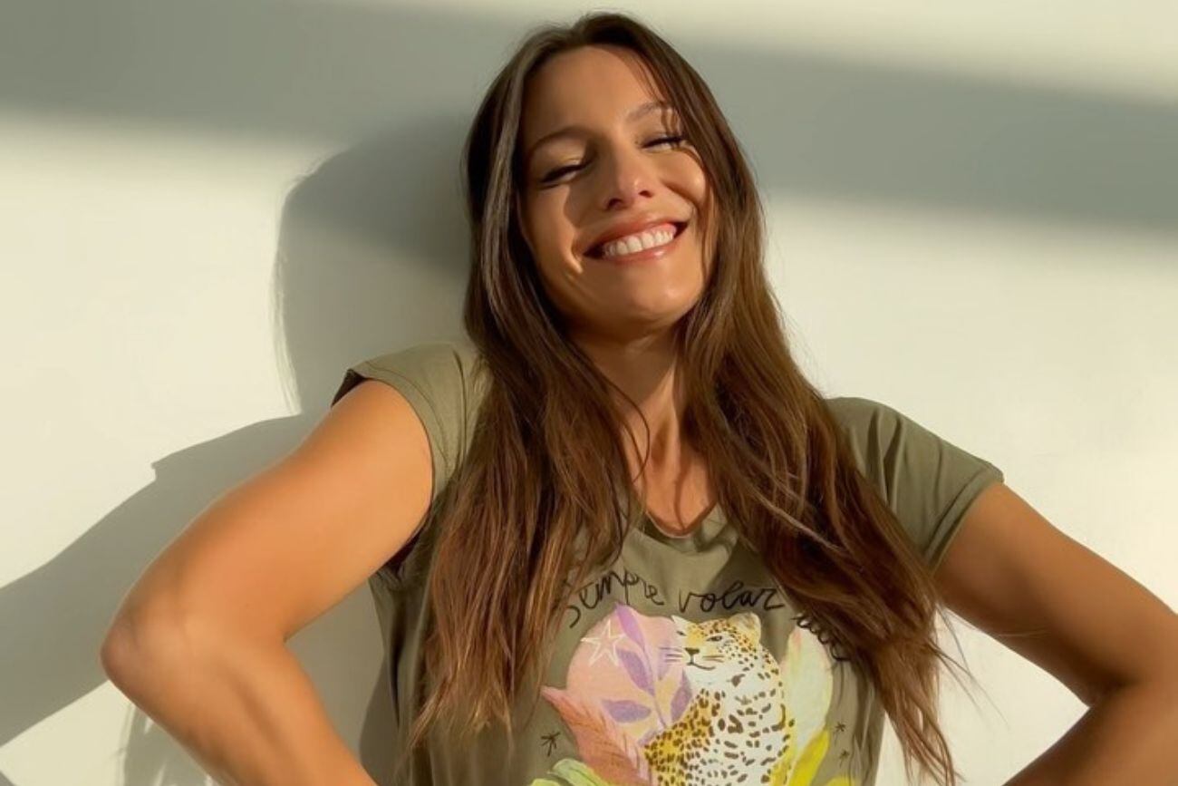 Pampita y su sonrisa perfecta