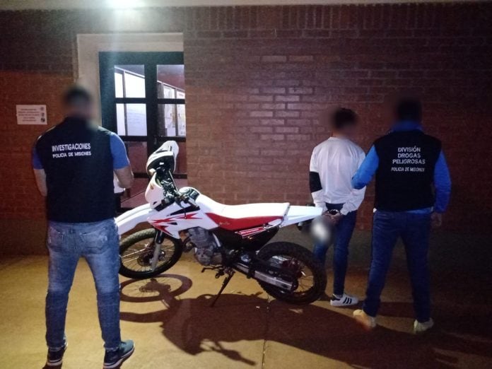 Jardín América: quiso probar la moto para comprarla y no la devolvió.