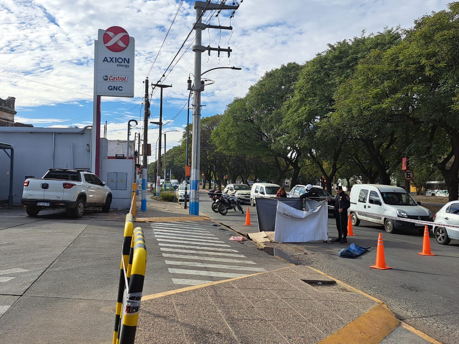 La zona del siniestro. (Policía)