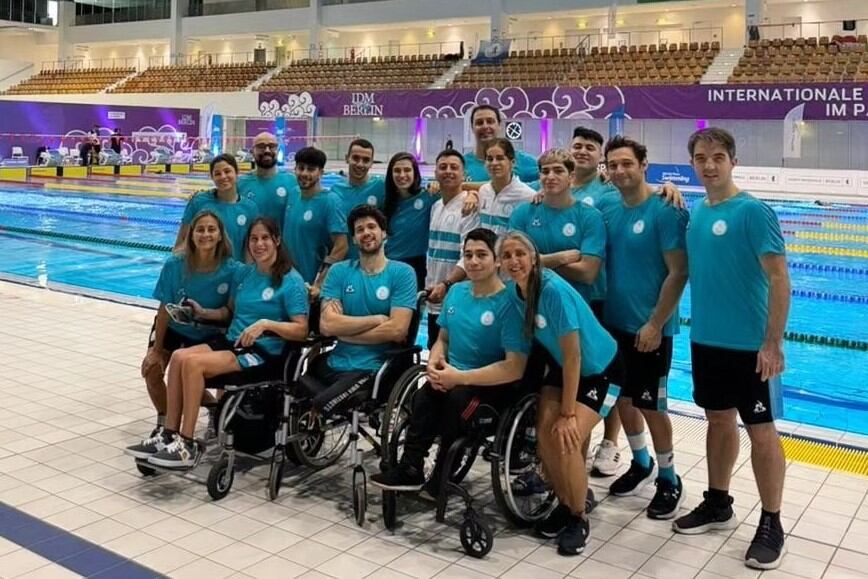 Elizabeth Noriega natación adaptada Selección Argentina