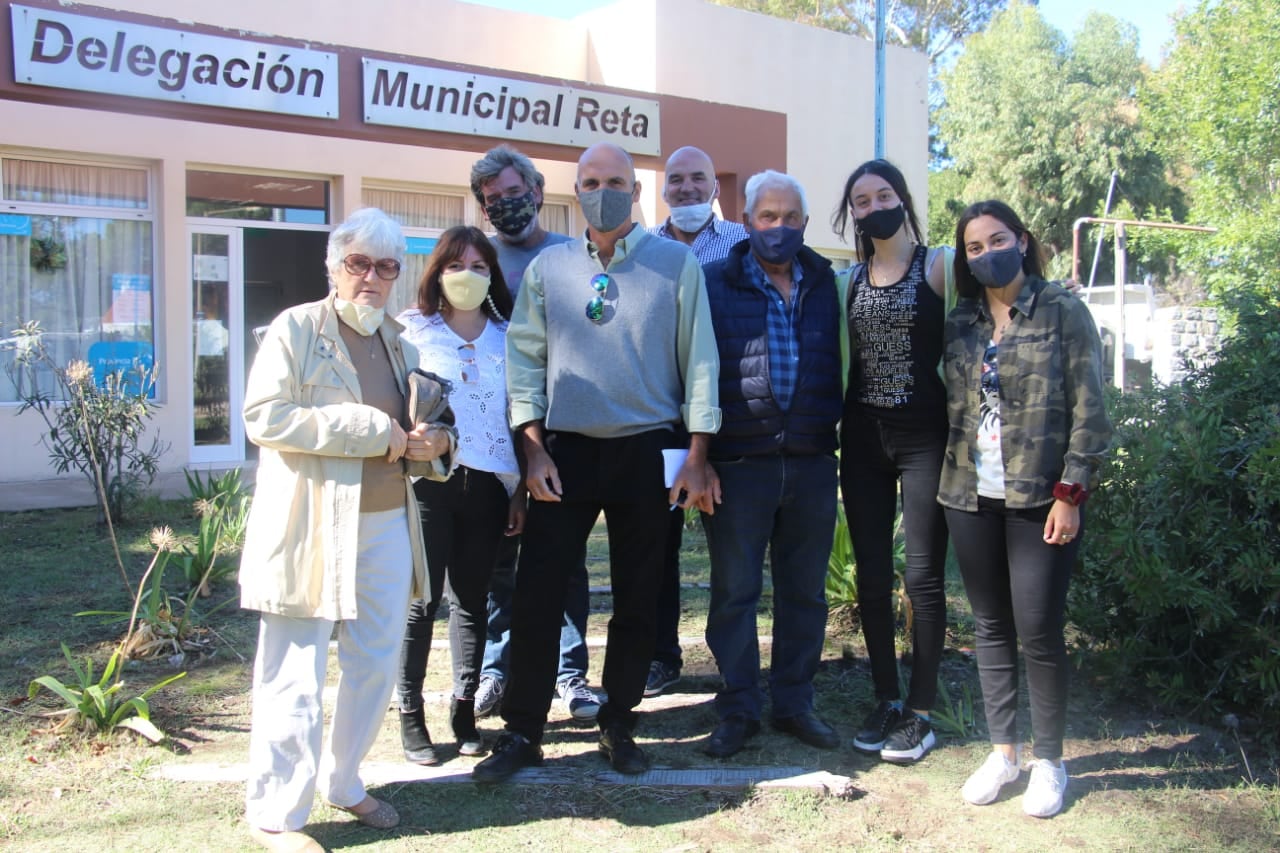 Horacio Oñatibia asumió como delegado de Reta