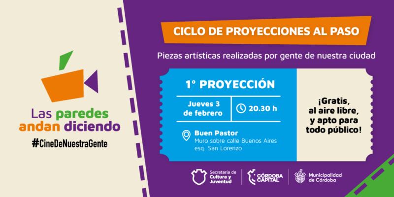 Ciclo de proyecciones al paso.