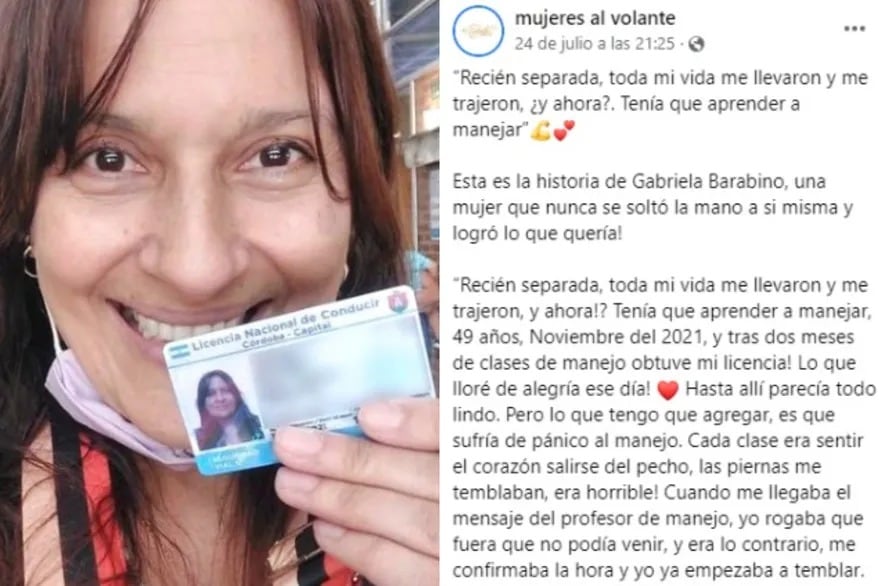 El posteo recaudó miles de me gustas y el apoyo de cientos de mujeres que contaron sus historias.