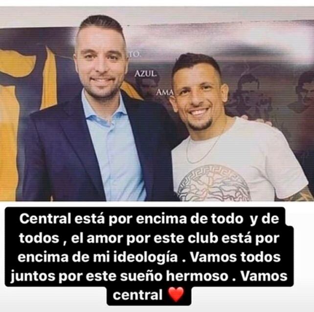 El enganche publicó un mensaje alentador sobre su continuidad en el club.