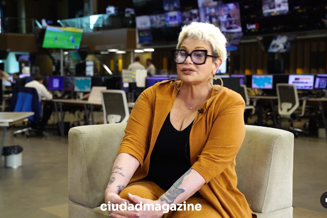 Carmen Barbieri en diálogo con Ciudad Magazine. (Foto: captura de pantalla)