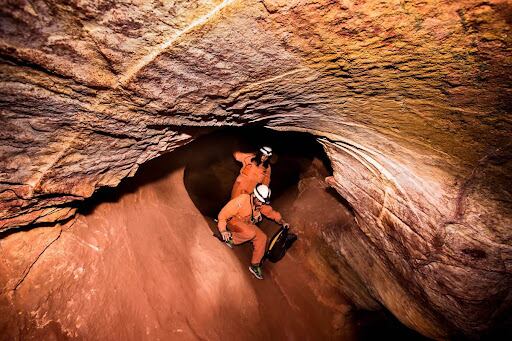 Un recorrido subterráno que es toda una aventura.