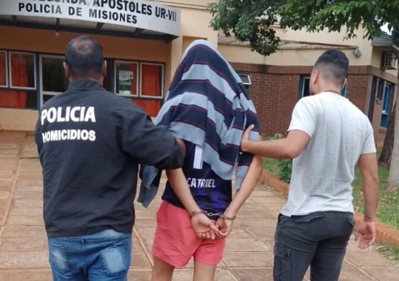 Detienen al principal sospechoso del homicidio en Azara.