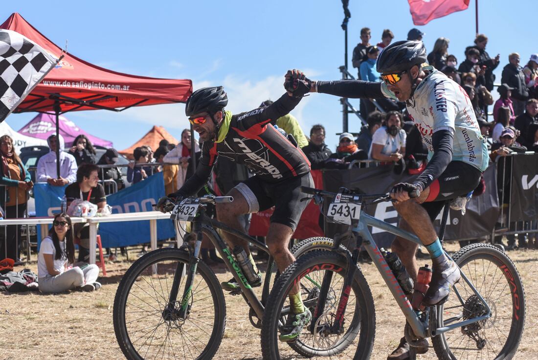 Desafio del Rio PInto carrera de bicicletas a lo largo del rio Pinto 1 mayo 2022 Foto Carlos Romero / La Voz