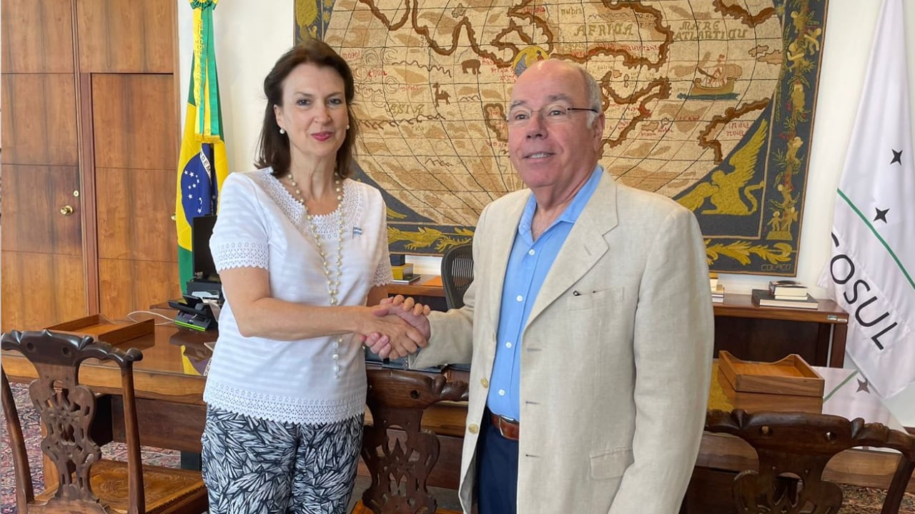 Diana Mondino viajó a Brasil para reunirse con el canciller Mauro Vieira - X Itamaraty Brasil