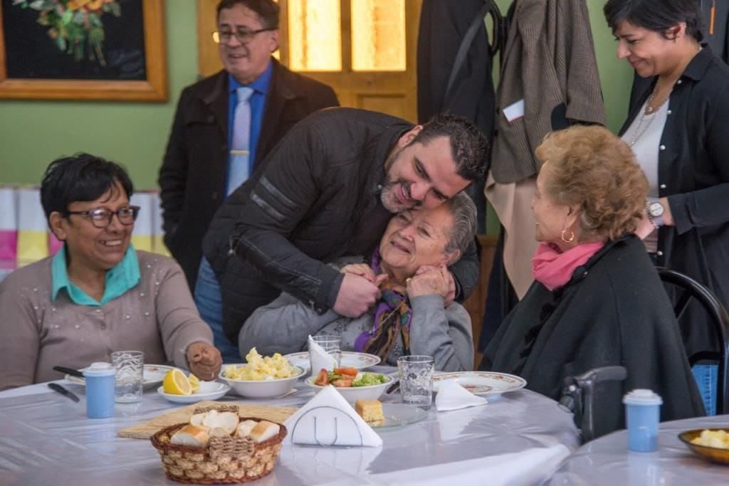 Vuoto compartió un encuentro con jubilados y pensionados de la provincia.