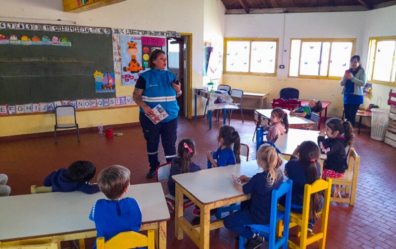 Brindan talleres de educación vial a niños y adolescentes de Eldorado