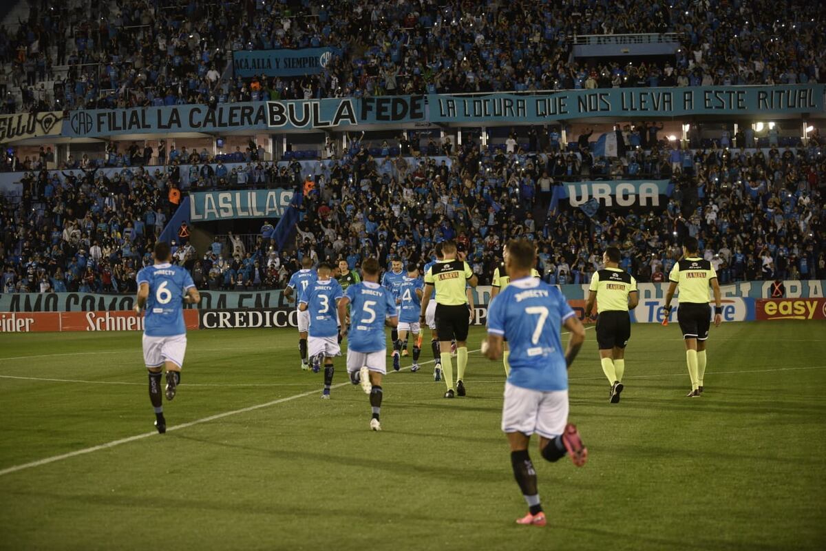 Explotó el Gigante: el recibimiento de Belgrano, con una multitud