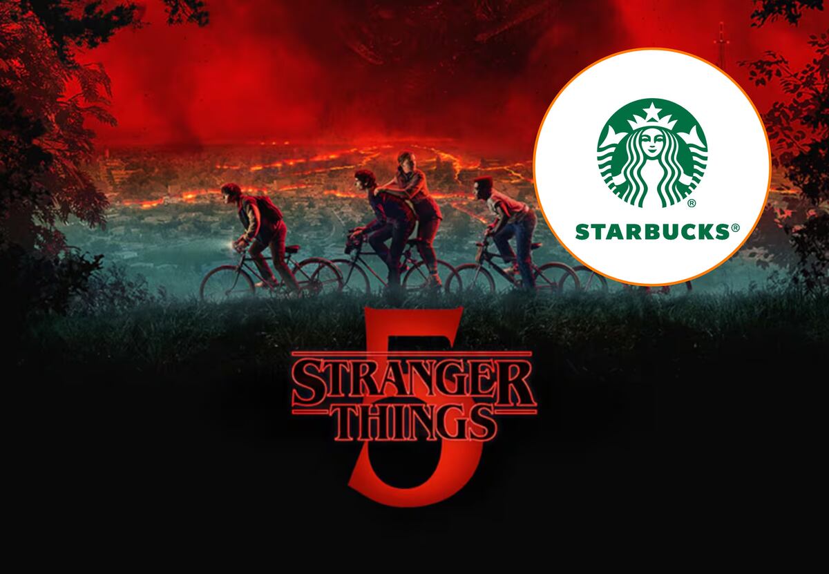 Cómo es la nueva colaboración de Starbucks y Stranger Things: incluye vasos y bebidas
