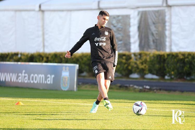 Cuti Romero entrenará a la par de sus compañeros de la Scaloneta desde el martes.