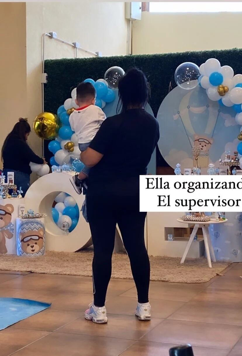 Así fue el cumple del hijo de El Noba