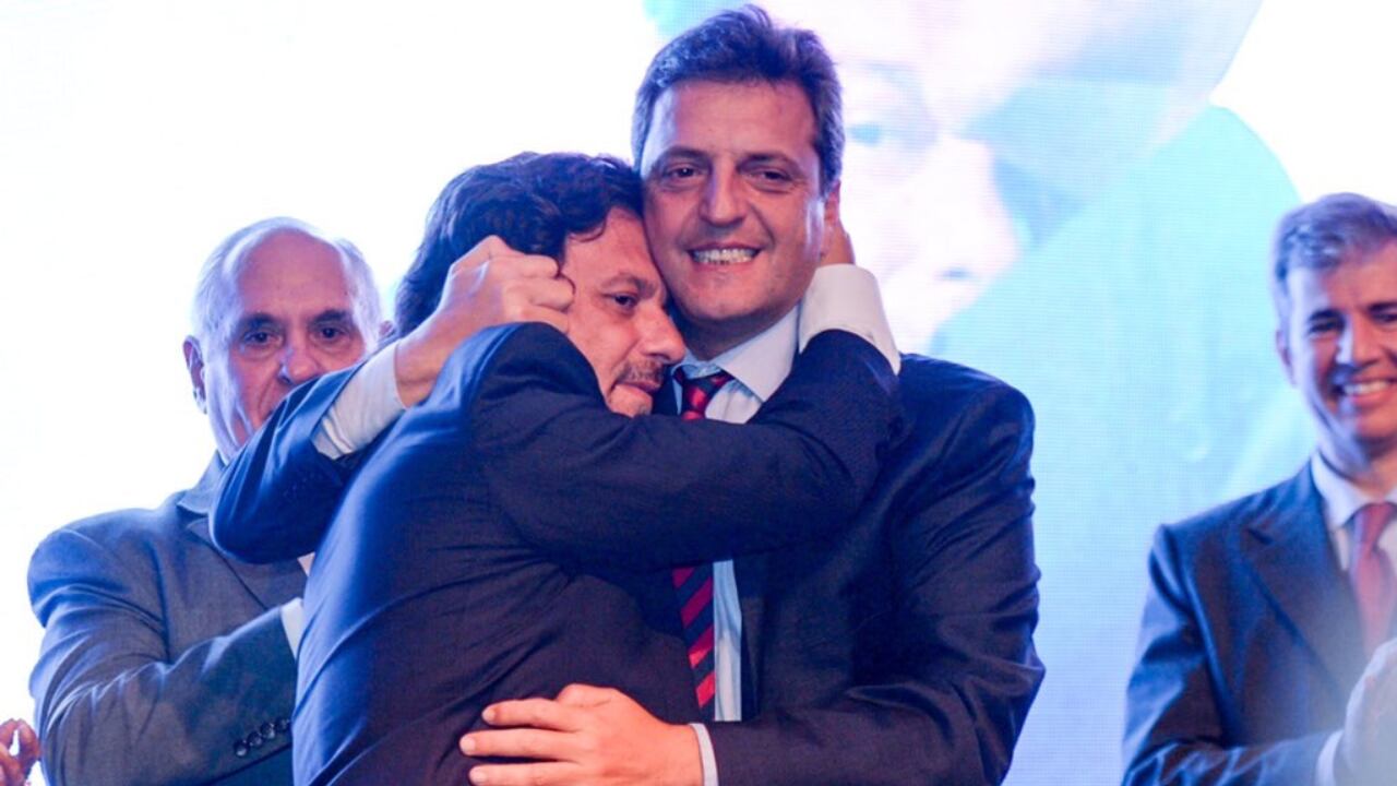 Sergio Massa fue el primero en felicitar a Gustavo Sáenz por su reelección en Salta.