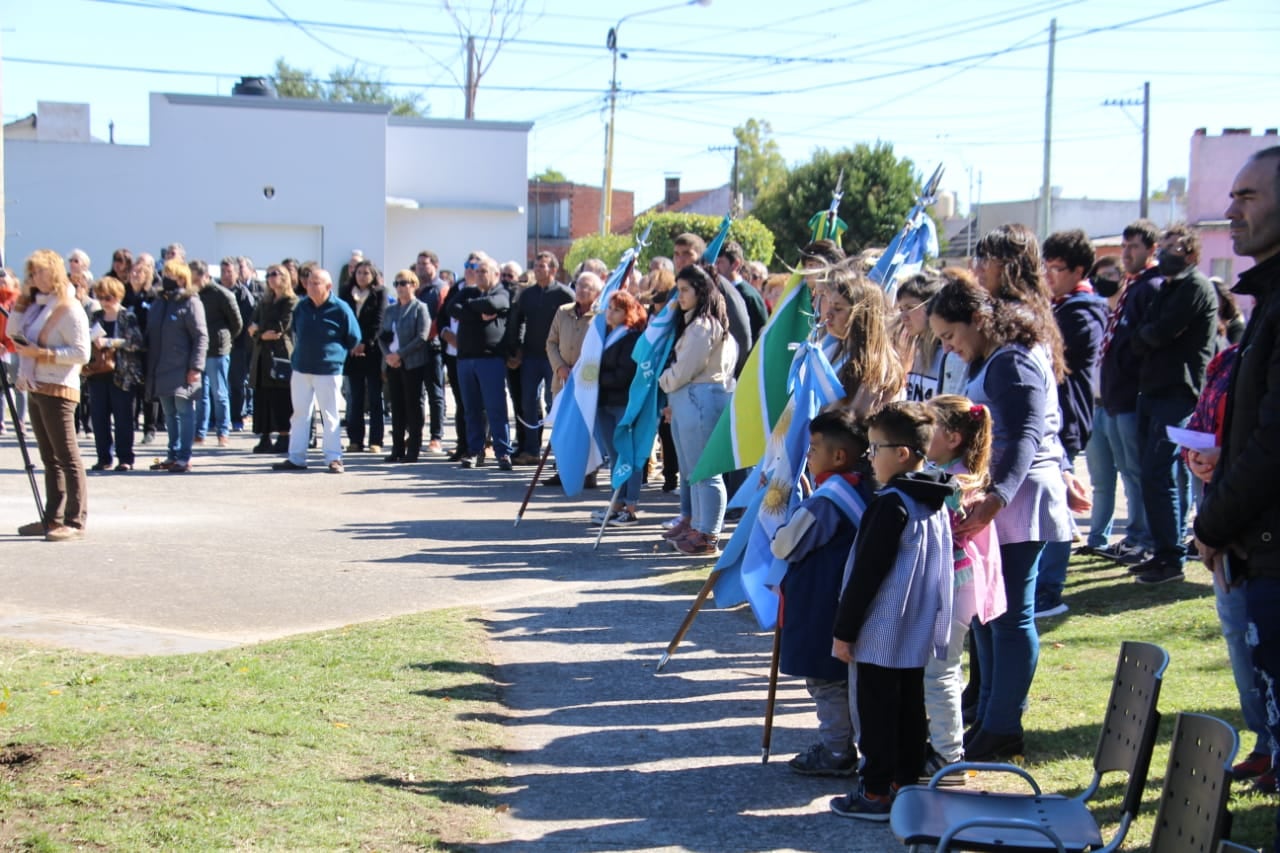 Acto Oficial por el 40º aniversario de la guerra de Malvinas, Tres Arroyos