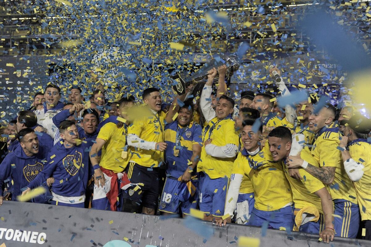 Boca empató 2 a 2 con Independiente y salió campeón de la Liga Profesional