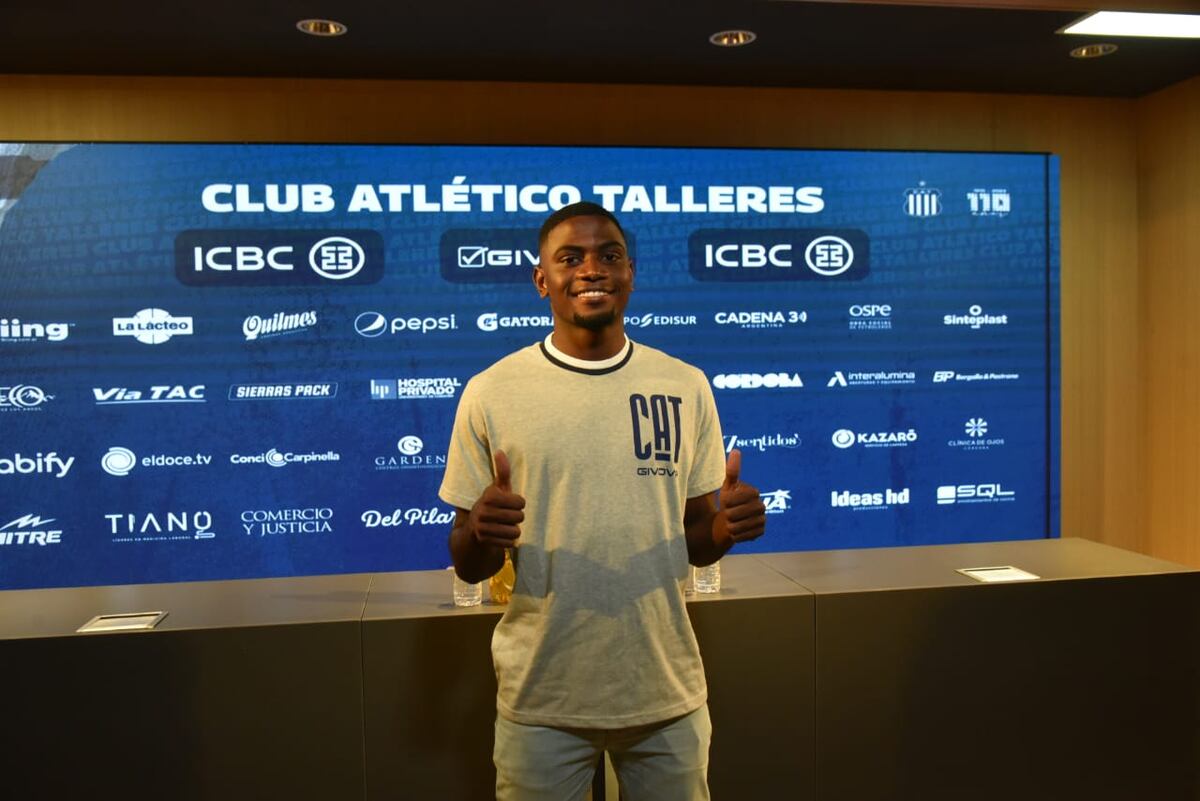 Luis Miguel Angulo, refuerzo de Talleres: “Estoy listo para competir”