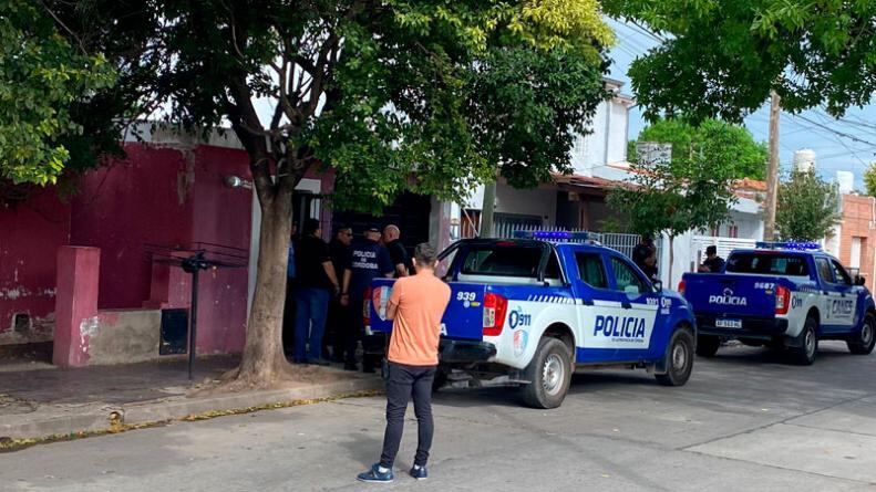 La vivienda de la pareja en barrio Zumarán.