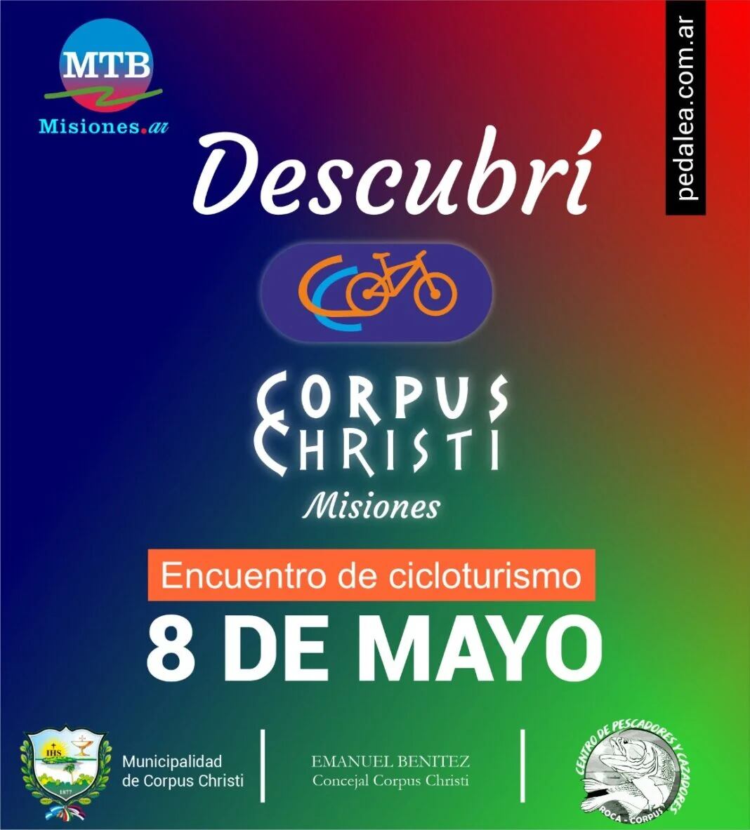 Corpus se pone en marcha para recibir al Cicloturismo.