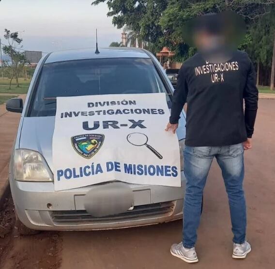 Pareja de mecheros detenida en Garupá.