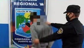 Detuvieron a un joven signado como autor de robar objetos de un camión.