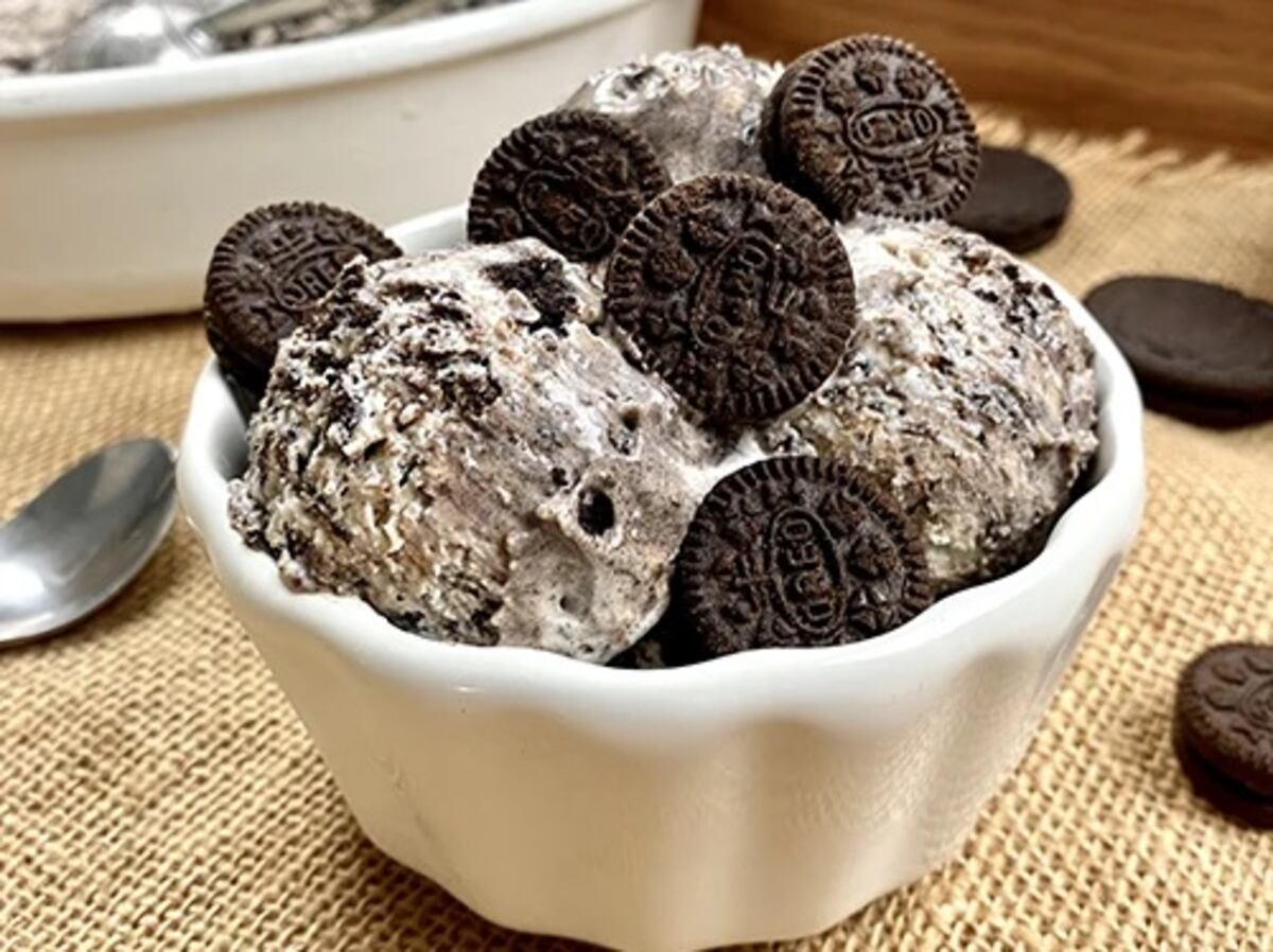La receta definitiva de helado de crema Oreo casera: con solo 3 ingredientes