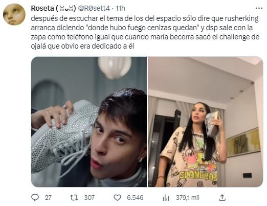 La frase de Rusherking en “Los del Espacio” que causó furor: ¿una indirecta para María Becerra o la China Suárez?