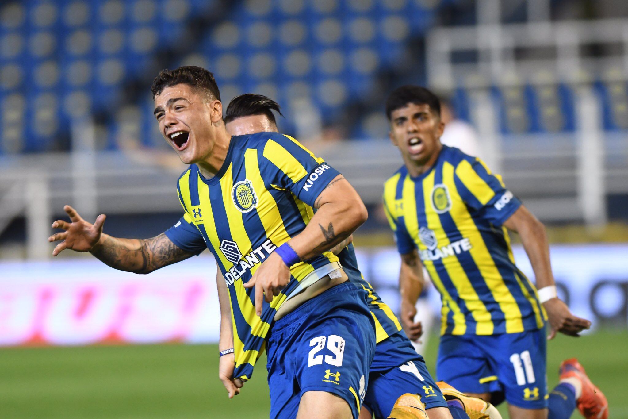 Con el triunfo ante San Lorenzo, Rosario Central acumula cuatro victorias en los últimos cinco partidos. (@RosarioCentral)