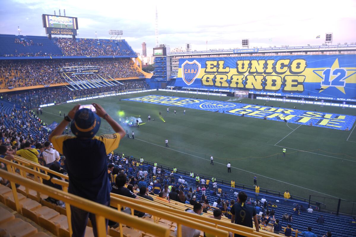 Clausuraron de manera preventiva la Tribuna Superior Sur de la Bombonera