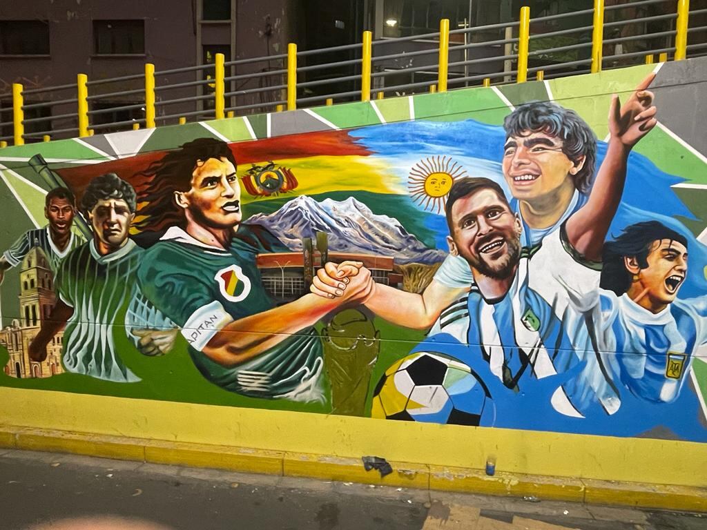 El mural de la polémica