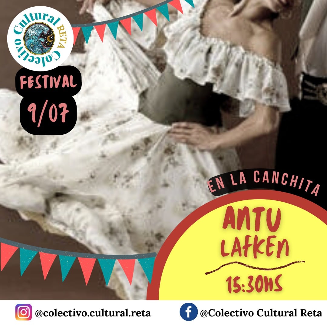 Festival Cultural en Reta este 9 de julio