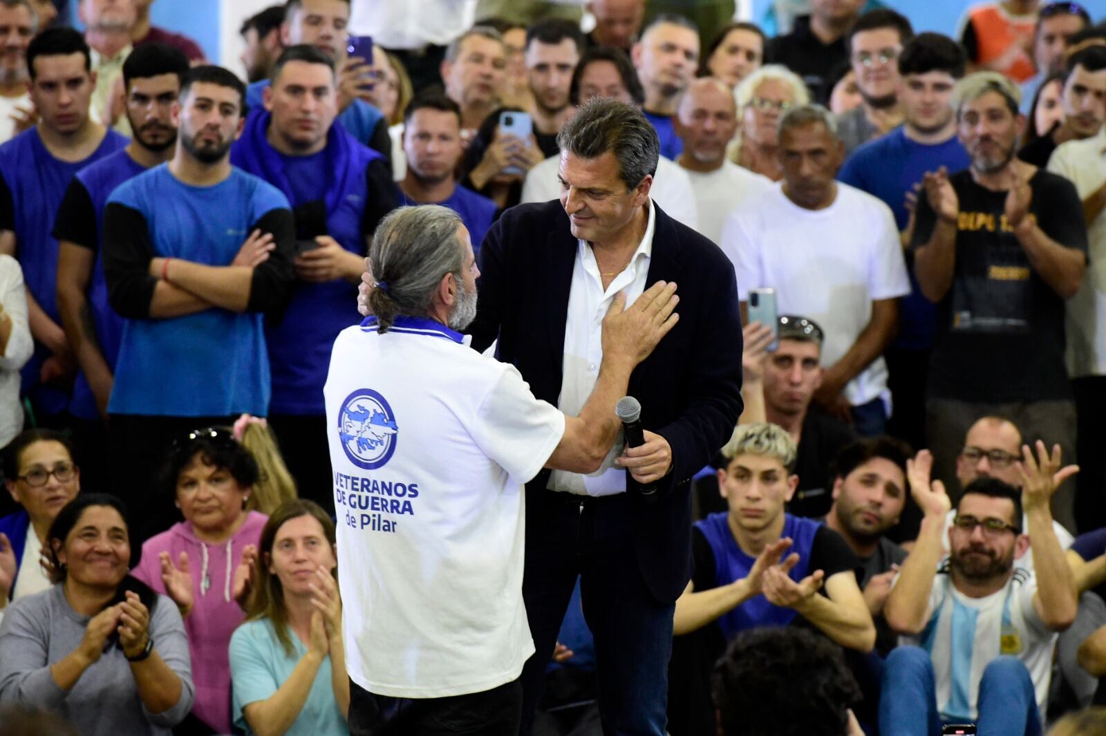 Sergio Massa en el cierre de campaña