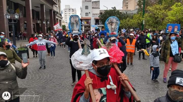 Celebración del Milagro en Salta 2021.