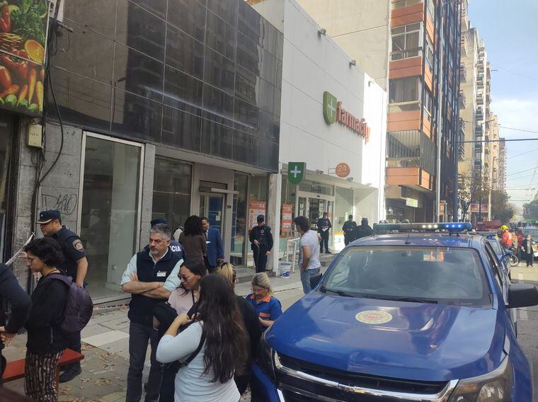 Policía, ETER y el 107 están presentes.