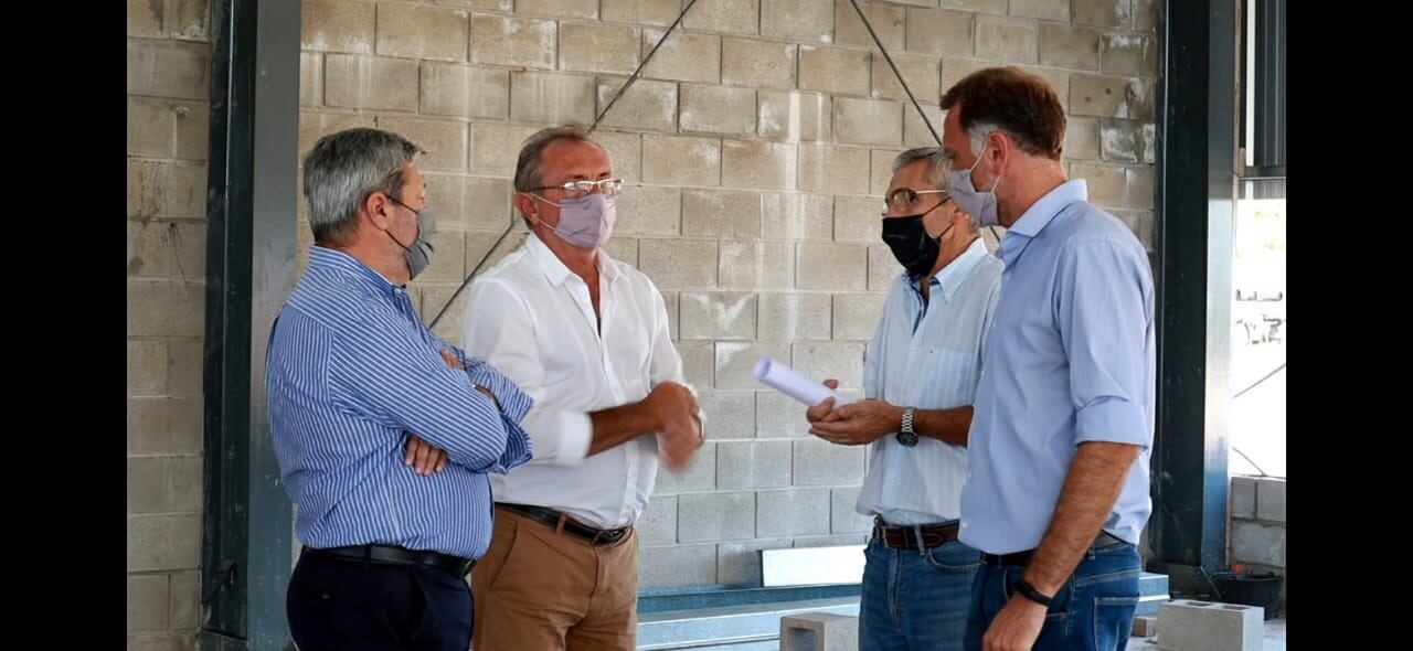 El Ministro de la Producción, Daniel Costamagna, recorrió las instalaciones del Centro Logístico Internacional