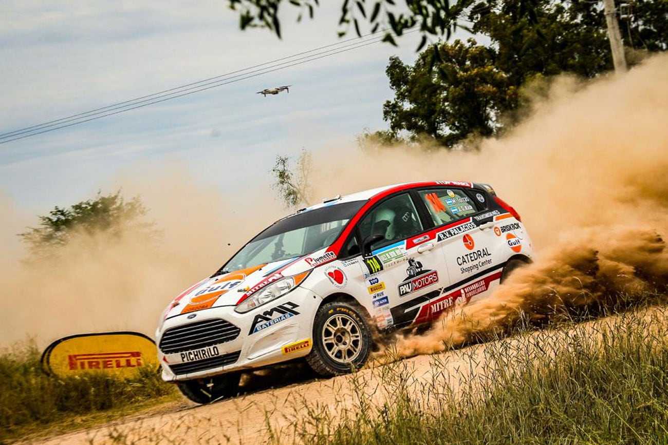 El cordobés Manuel Torrás (Ford), uno de los más jóvenes talentos del Rally Argentino. El hijo de Pichirilo Torrás fue escolta en Entre Ríos, llega puntero del torneo, y va para campeón en la RC5.