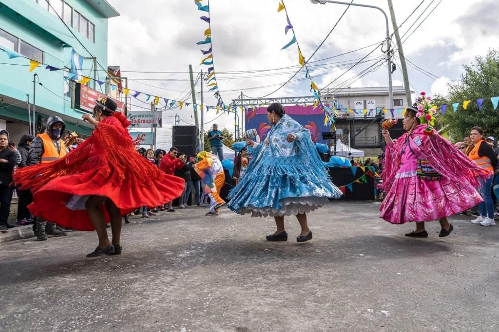 Gran participación en los “Carnavales barriales” en el Kaupén