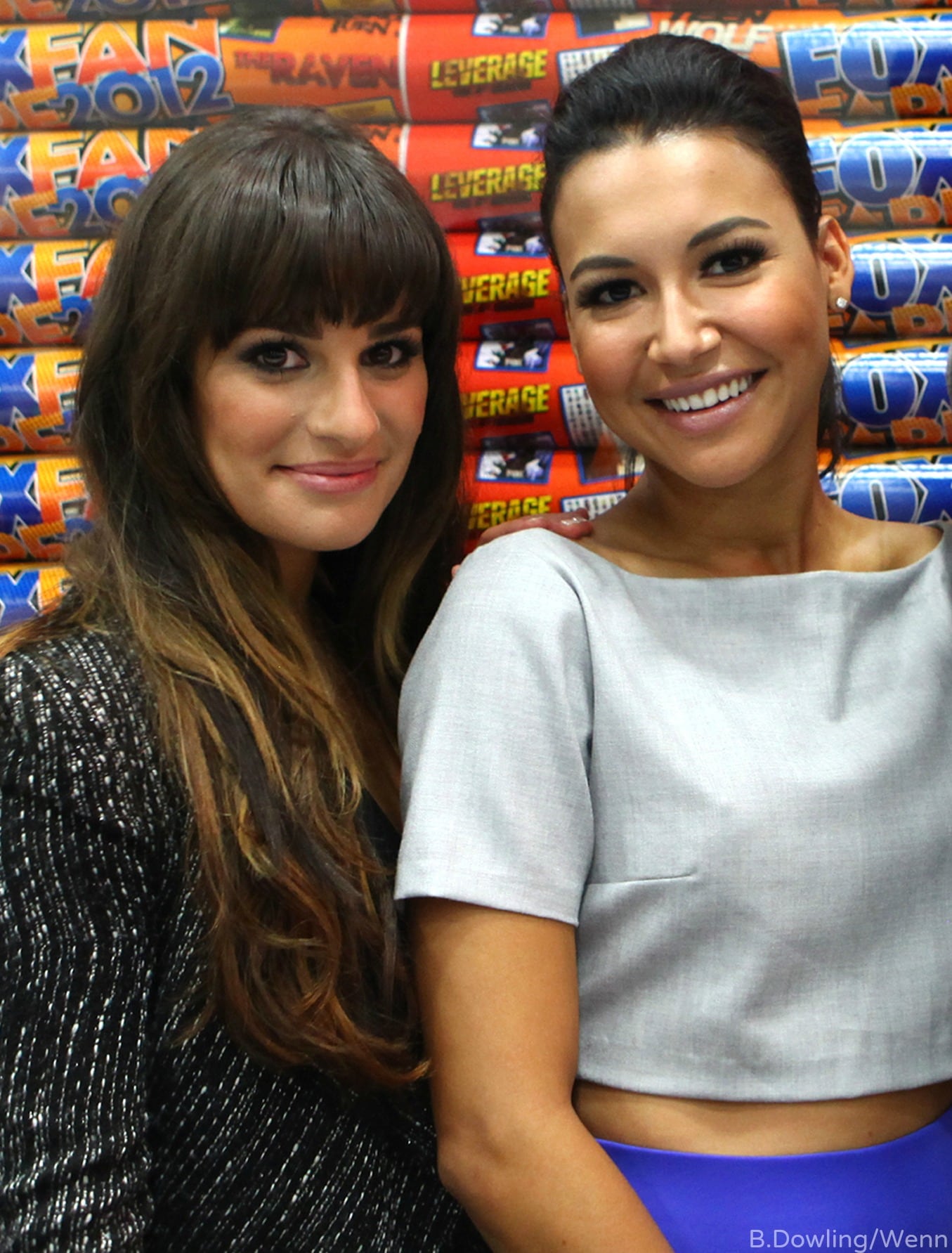 Lea Michelle y Naya Rivera