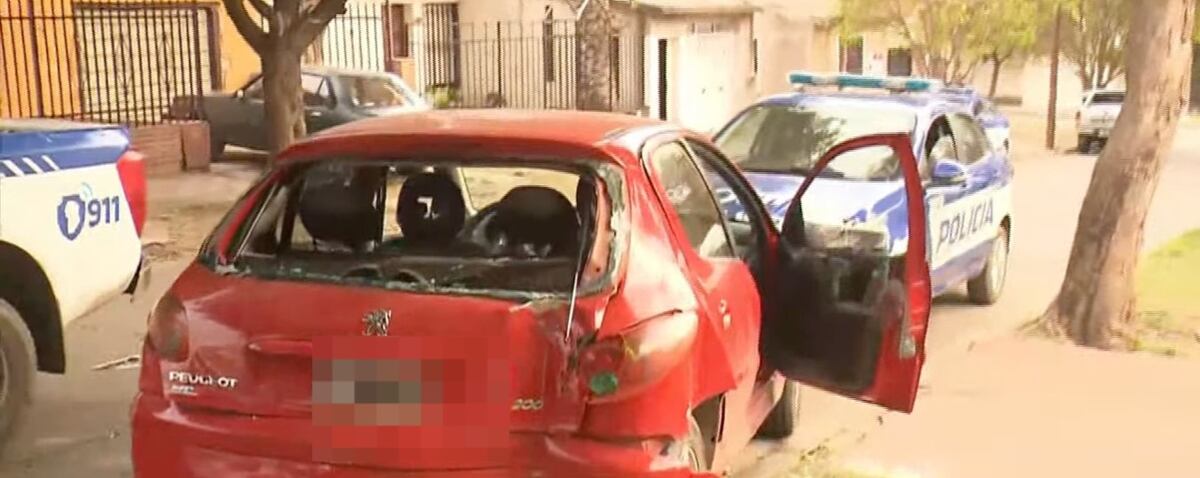 Persecución, choque y heridas tras un robo “piraña” a un chofer de Uber en Córdoba