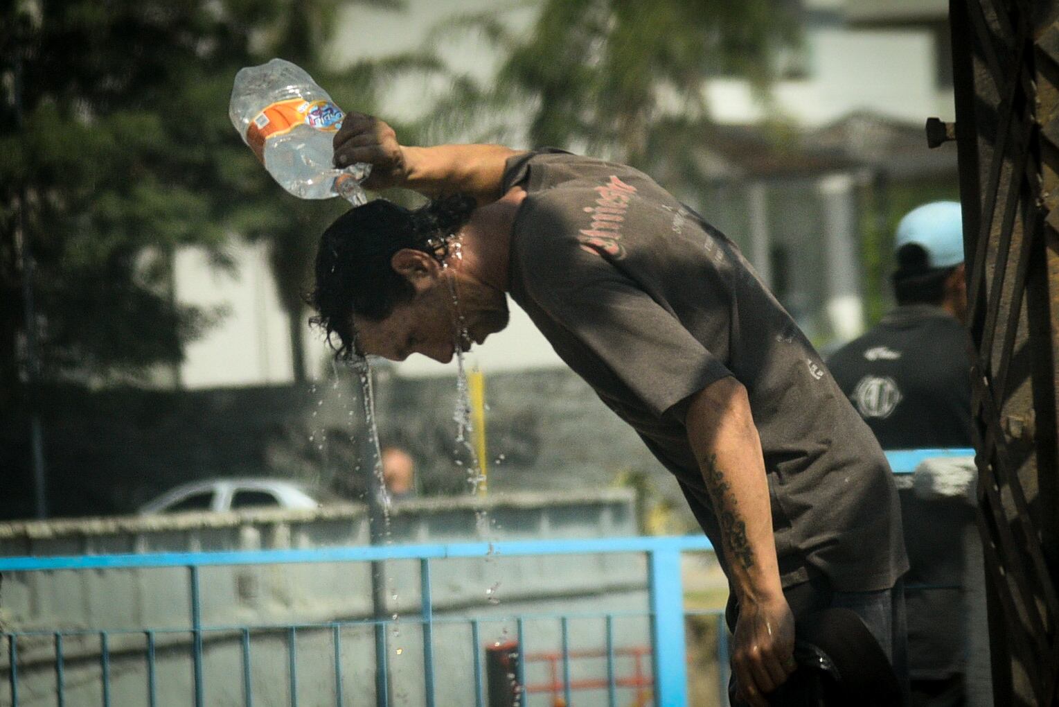 Ola de calor en Córdoba. (Pedro Castillo / La Voz)